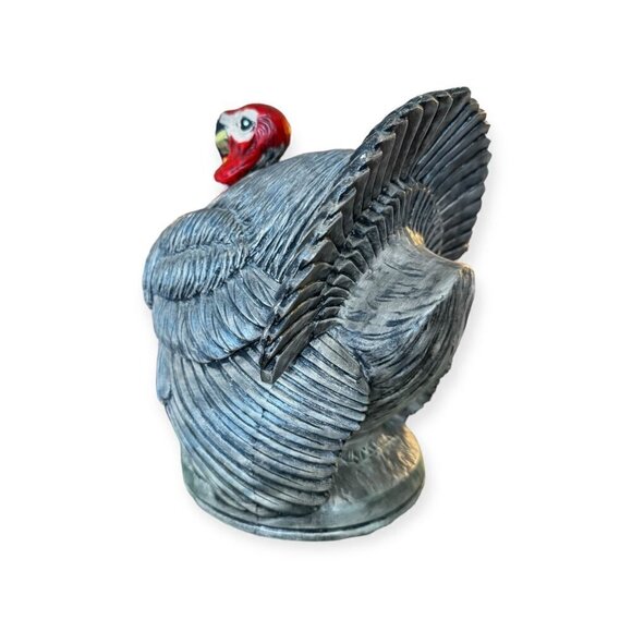 1970 Resin Turkey statue vintage figurines collectible - Picture 3 of 11